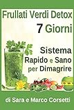 Frullati Verdi Detox 7 Giorni Sistema Rapido e Sano per Dimagrire