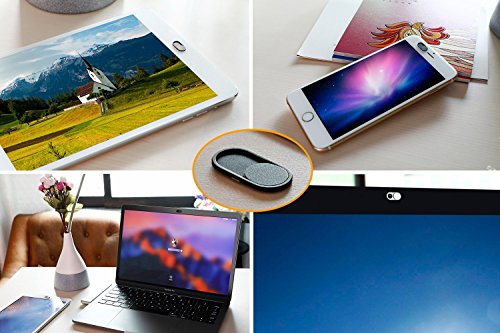 Inkognito Webcam-Cover (5er Set) - Ultra dÃ¼nne Web-Cam Abdeckung zum Daten-Schutz fÃ¼r Laptops, Handys, Smartphones