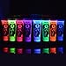 UV Glow Neon Face and Body Paint 10ml - Set of 8 Tubes - All Colours Fluorescent