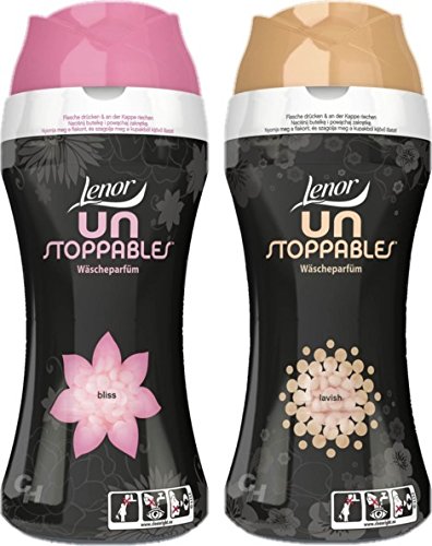 Preisvergleich Produktbild SET: Lenor Unstoppables Wäscheparfüm Bliss + Lavish - 2x 275g