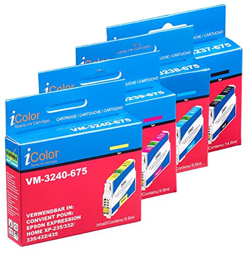 iColor ColorPack für Epson (ersetzt T2996 / 29XL), BK/C/M/Y - 3
