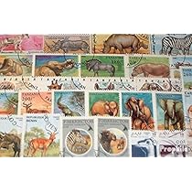 Motivos 10 Varios Prehistoria Animales Bloques (Sellos Para Los