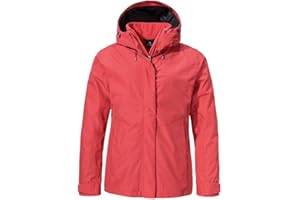 Schöffel Damen 3in1 Jacket Style Okere WMS, wasserdichte, atmungsaktive Outdoorjacke mit herausnehmbarer Fleecejacke, warme 3in1 Jacke mit verstellbarer Kapuze
