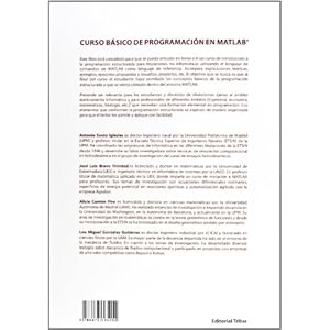 Curso Básico de Programación en Matlab