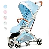 panorama kinderwagen ★ Keine Notwendigkeit zu installieren, öffnen Sie das Paket, Sie können es verwenden, kümmern sich um die schwangere Mutter und den alten Mann, lassen Sie es nicht los, falten Sie es einfach mit einer Hand