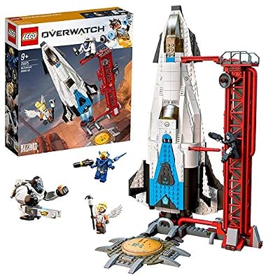 LEGO Overwatch - Observatoire : Gibraltar, Jeu d'Action 9 Ans et Plus, 730 Pièces - 75975