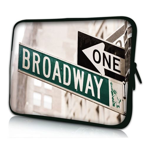 PEDEA Design Schutzhülle Notebook Tasche bis 17,3 Zoll (43,9cm), Broadway