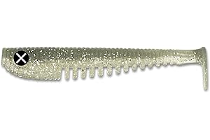 ‎MONKEY LURES Monkey Lures King Lui - 7,5 cm, 10 cm, 12,5 cm, 14 cm - Big L Köder, Gummifisch, Angelköder, Softbait, Zanderköder, Kunstköder Angeln, Gummiköder