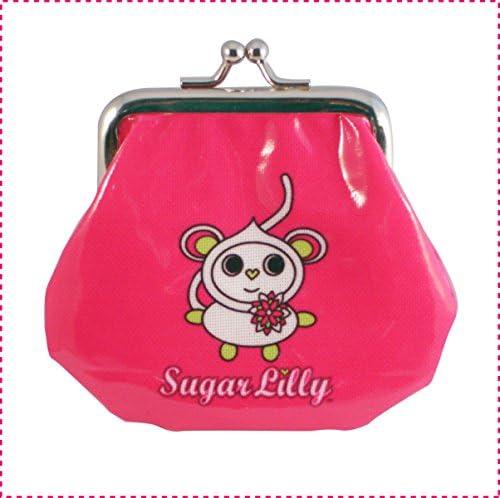 Pink SugarLilly Clip Purse for Young or Older Girls