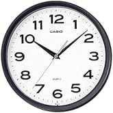Casio IQ-151-1DF Duvar Saati, Siyah, Standart