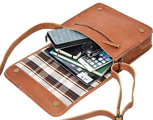 Umh  ngetasche Gusti Leder studio  Fred  Schultertasche Ledertasche Arbeitstasche Unitasche Freizeittasche B  ffelleder Echt Leder Unisex Hellbraun Co