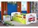 Produktbild Kocot Kids Kinderbett Jugendbett 70x140 80x160 80x180 Grün mit Rausfallschutz Matratze Schublade und Lattenrost Kinderbetten für Mädchen und Junge - Feuerwehr 180 cm