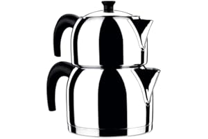 Korkmaz Orbit 3.1 litri in acciaio INOX 18/10 turco teiera