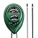 Produktbild TopElek 3-in-1 Bodentester, digitales Bodenmessgerät für Pflanzen, Digital pH Meter Messgerät, Boden Feuchtigkeitsmesser,and Lichtstärke Meter Tester für Gartenbau, Pflanzen Wachstum, Rasenpflege (keine Batterie erforderlich)