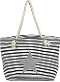 Bolso grande con estampado de estrella