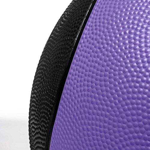 Medizinball »Medical« / 1kg 2kg 3kg 4kg 5kg 6kg 7kg 8kg 9kg 10kg / Fitnessball / Gewichtsball / Leichte bis sehr schwere Gymnastikbälle in professioneller Studio-Qualität aus rutschfesten PVC / erhältlich in unterschiedlichen Farbcodierung - 4
