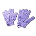 Produktbild Goodplan 1 Paar Badhandschuhe Nylon Peeling Tuch Handschuhe Scrubbing Peeling Spa Body Scrubber Massage (Light Purple)