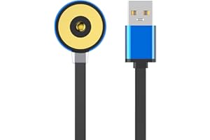 Kissmart Caricabatterie per torcia NEBO Torchy 2K/Torchy 1000/Swyvel 1000, cavo di ricarica Magcable di ricambio per torce NEBO