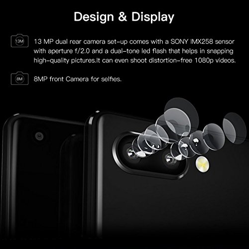 Vernee MIX 2 4G Smartphone, Android 7.0 6 Pollici 18:9 FHD+ Schermo Intero MT6757 Octa-core 4G RAM 64G ROM, Doppie Fotocamere Posteriori 13 MP + 5MP Fotocamera Frontale 8MP, 4200mA Batteria, Impronta Digitale (Blau)