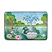 Produktbild ferfgrg Lake Fountain Frogs Door Mat Welcome Entrance Rubber Backing Non Slip Door Mat 23.6x15.7 inch