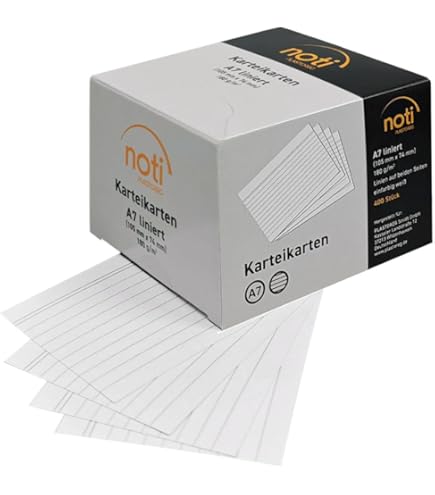 Leitner Flashcards Pakket 500 DUO A7 formaat