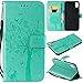 Price comparison product image iPhone Xs Max Case, Thrion Premium Leather Flip Case with Stand Cover Advanced PU-Leather Case - Green