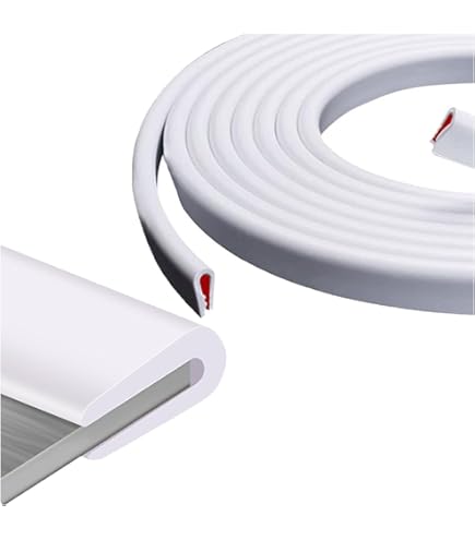 Garniture De Bord En Silicone Autocollante 3 M - Protection Pour Bords Tranchants De Portes, Armoires, Tôles