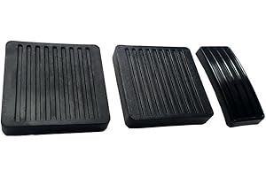 O.E QUALITY Rubber Floor Pedal Pad Set For Land Rover Defender 1983 to 2006