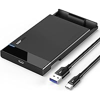 UGREEN USB 3.1 Gen 2 SSD Hölje 2.5 Tums SATA III II Hårddisk Hölje För Hårddisk 9,5mm/ 7mm 6TB Max 6 Gbps UASP HDD Hölje Stöd