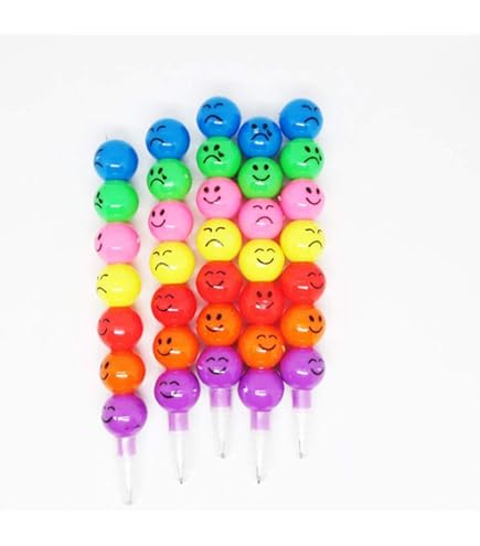 Yuechen 32 Funky Pencils For Kids, Petal Pencil With Cartoon Animal Designs, Party Bag Fillers, Class Gifts And Party Favours. Funky Stationery (Multicolor 32 - View #10