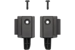 Konuooer 7701479153 Lot de 2 Supports de Fixation Clips (gauche et droite) pour Clio 3 Tablette étagère Plage Arrière