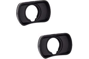 (2 Pack) JJC Visor Ocular Eyecup para Fujifilm X-T5 X-T4 X-T3 X-T2 X-T1 X-H2 X-H2S X-H1 GFX100S GFX100 GFX100II GFX50S GFX50SII Reemplazo de Fujifilm EC-XT L, EC-GFX, EC-XT M, EC-XT S y EC-XH W