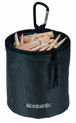 Brabantia 100260 Lift-O-Matic 60 M – 50 mm Rohr mit Kunststoff-Bodenhülse, Hülle und Wäscheklammerbeutel - 3