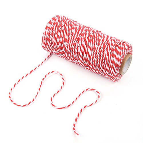 100M Länge Juteschnur Leinen Garten Kordel Bastelschnur für Gartenarbeit/Bateln/Geschenk Packing LianLe - 2