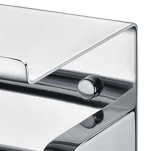 Aothpher- Toilettenpapierhalter aus hochwertigem Edelstahl 304,Chrom-Finish, Rollen Toilettenpapier Regal im Badezimmer … - 4