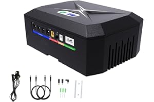 Mini UPS Battery Backup for Routers,INVERCRIGIL 45W Built-in 20800mAh with POE,Output DC 9V/12V 3.5A USB/DC 5V/2.4A for Modem,Security Camera, Smartphones(DC Mini UPS)