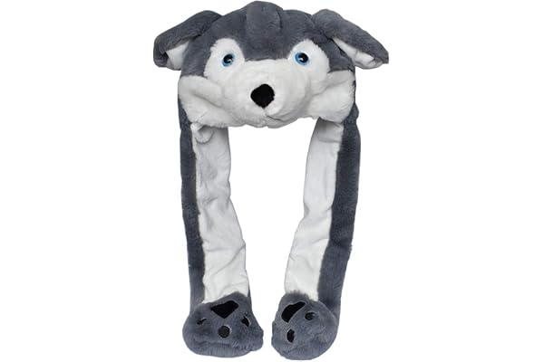 JOYHY Enfant Adultes Peluche Mouvement d'oreille Oreille Flap Chapeau