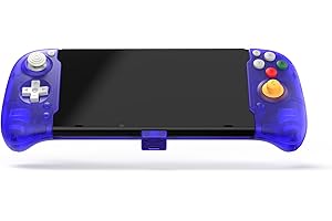 AKNES Retroflag Switch Mando para Switch/Switch OLED, Mando Switch Split Pad con Joysticks de Efecto Hall, Botón Turbo, Vibración de Motor Dual, Control de Movimiento