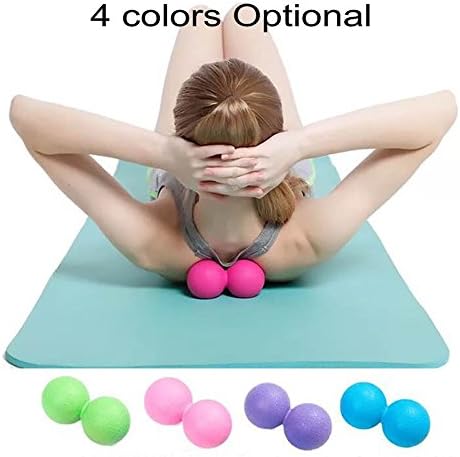 Fascia balls massage ball,Peanut Spine Massage Ball, for self-massage (4 color options) (green)
