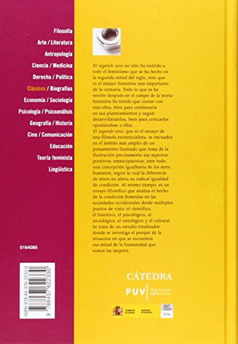 Book's Cover of El Segundo Sexo / The Second Sex