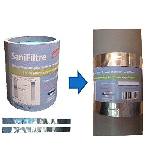 Montaje en columna: filtro de olores + Kit de montaje  gris, 100, columna basic