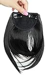 8 Inches Natural Black One Piece Straight Bang Clip in on Bangs Fringe Hair Extension Extensions Fashion Womens Girls Choice 8 Inches Natural Black One Piece Straight Bang Clip in on Bangs Fringe Hair Extension Extensions Fashion Womens Girls Choice