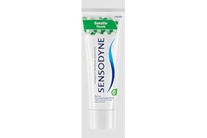 Sensodyne Sensitiv Fluorid pasta do zębów, 75 ml, codzienna pasta do zębów, dla wrażliwych na ból zębów