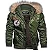 Produktbild Männer Mantel Winter, Sonnena Herren Langarm Pelz Hoodie Wintermantel Übergröße Reißverschluss Sport Outwear Casual Warme Kapuzen Bluse Steppjacke Coat