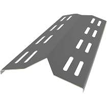 3 Stück V4A Edelstahl Flammenverteiler 400x170x1 Mm – Brennerabdeckung Für Gasgrills Von Weber, Landmann, Titan Uvm.