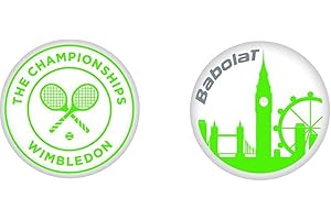 Babolat Antivibrateur Loony Damp x2 Wimbledon Blanc/Vert