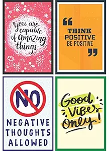 Craft Qila Paper Abstract Wall Poster, Multicolor, 12 Inch X 18 Inch