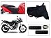 Vheelocityin Combo of 72633 Black Motorcycle Body and Seat Cover with Free Acupressure Grip for Bajaj Pulsar 150 RS.599.00