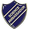Capricornone Science Ambassador Blue School Shield Badge
