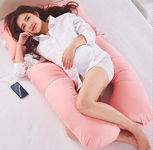Cuscino Maternità A Forma Di G – Corpo Unico Per Donne Incinte, Dormire Sul Fianco, Supporto Per Schiena, Pancia E Ginocchia, Federa Lavabile In Lavatrice, Colore Antracite